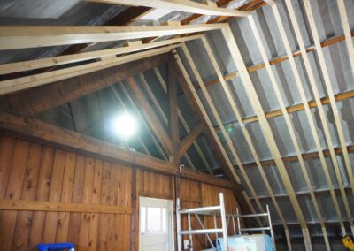 Dakisolatie (binnenzijde)